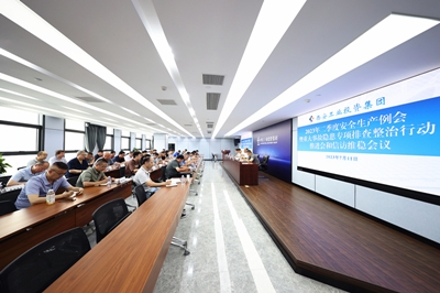 威廉体育召开2023年二季度安全生产例会暨重大事故隐患专项排查整治行动推进会与信访维稳会议
