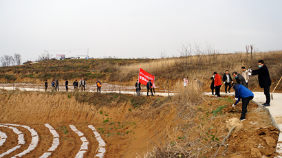 种下绿色希望 共建美丽马王